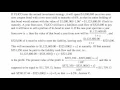 Exam FM Exercise for July 23 2017