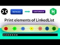 Print the element of LinkedList HackerRank Data Structure LinkedList