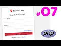 Youtube Clone Website in PHP #07 - Adding view files | Quick Programming