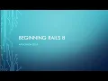 Rails 8 - Part 3
