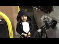 Lakers first time pumping gas at Sams club