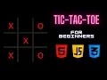 Tic Tac Toe Game Using HTML CSS JAVASCRIPT