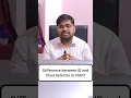 Difference between ID and Class Selector