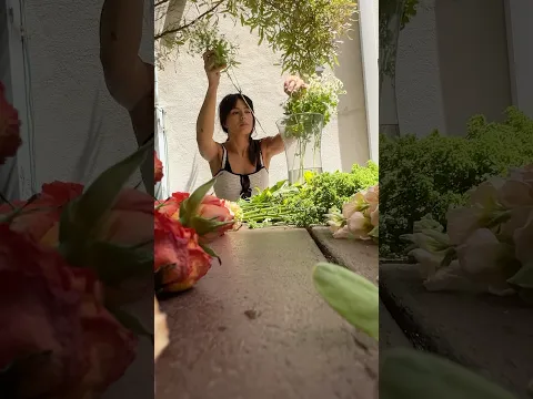 weekly floral reset ft. @polywood = necessary