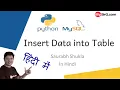 Python-MySQL Inserting Data into Table