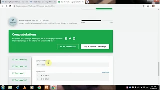 Day 26 - Nested Logic 30 Days of Code HackerRank