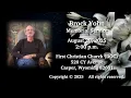August 20 2025 2 00 p m Brock Yohn Memorial