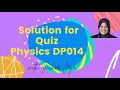 Quiz 1 a Conversion of Units