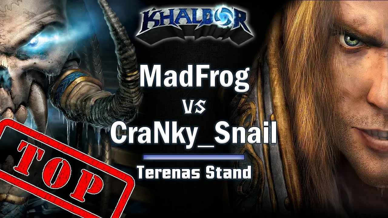 ► WarCraft 3 Top match - MadFrog (UD) vs. CraNky_SnaiL (Hu)