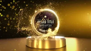 Award Intro - Main Title Animation Premiere Pro Templates Free Download Zip