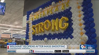 Virgina Walmart reopens after mass shooting