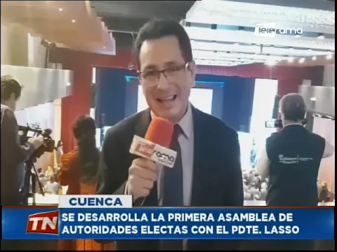 Se desarrolla la primera asamblea de autoridades electas con el pdte. Lasso