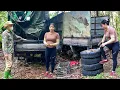 Download Lagu Restore HYUNDAI truck that stopped working for many years and was abandoned in the forest