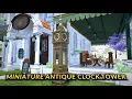 FFXIV Miniature Antique Clock Tower - Housing Item