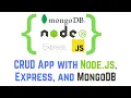 Node js MongoDB Tutorial Writing CRUD App with Node js Express and MongoDB