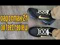 Nike Air Vapormax 2021 FK Black University Gold On Feet Review DH4086 001