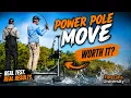 The Power Pole Move Trolling Motor What Makes it so Different Flats Class YouTube