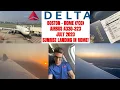 TRIP REPORT Delta Boston to Rome FCO Sunrise Landingl Jul 2023