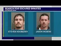 Search underway for 2 escaped inmates in Nashville