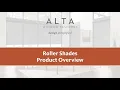 Roller Shades Product Overview