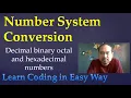 13 Number System Conversion in Python