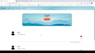 Network - CS50 s Web Programming with Python and JavaScript project4