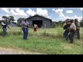 Crime spree suspect surrenders after being holed up in barn in Atascosa County