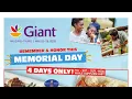 Giant Food May 22 - May 28 2026 Weekly Ad