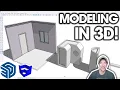 Getting Started in SketchUp 2025 Part 2 - Modeling in 3D