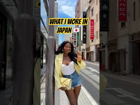 What I wore in Japan 🇯🇵 #japantravel #outfit