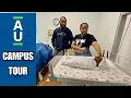 TOURING AURORA UNIVERSITY AND SEEING A SIM LAB FOR THE FIRST TIME