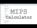 MIPS Assembly Calculator