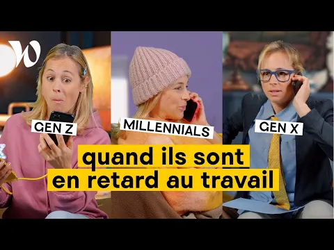 Download MP3 Un Gen X, un Millennial et un Gen Z sont en retard au travail