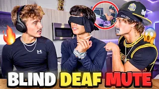 Blind Deaf and Mute Cooking Challenge