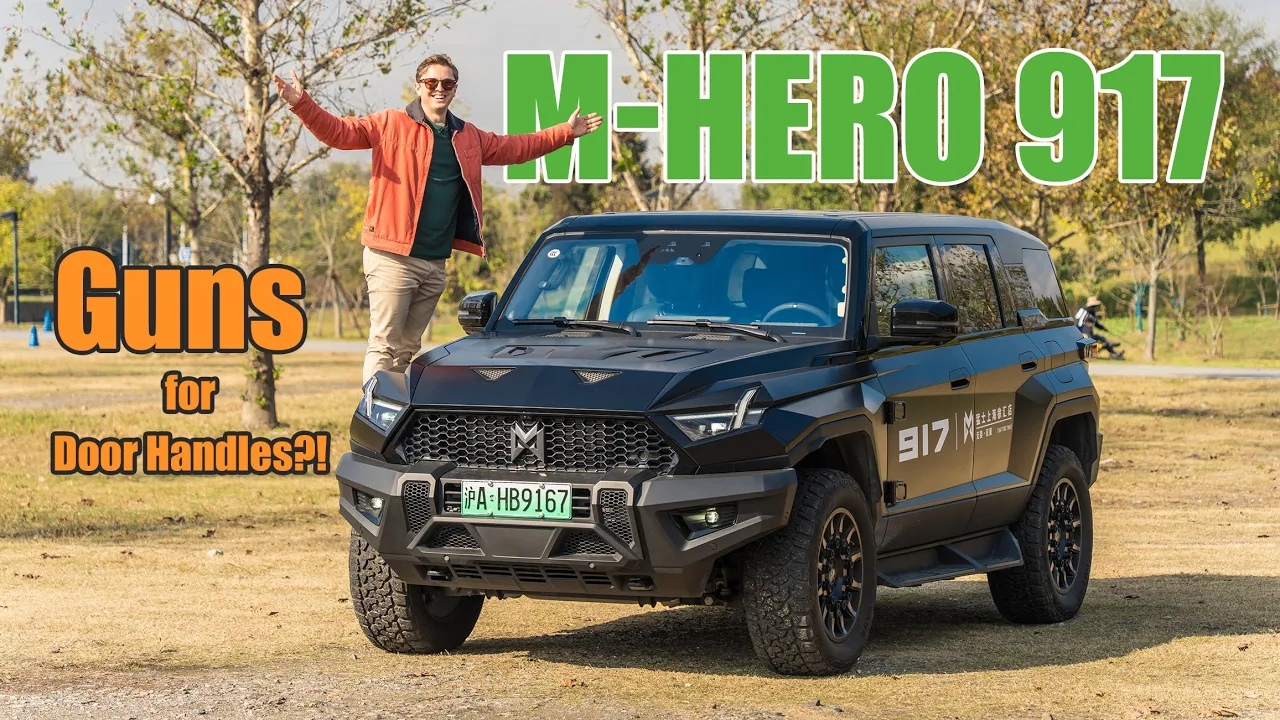 This Chinese Electric SUV Has Guns For Door Handles