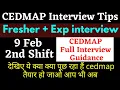 CEDMAP Interview Review questions CEDMAP Interview 9 Feb CEDMAP Interview Tips