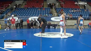 113 Lbs Cons 64 2 Konner Schluckebier Nebraska Vs Eamonn Jimenez Texas