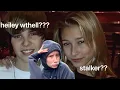 hailey bieber is weird stalking justin bieber selena gomez