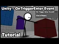 Unity - OnTriggerEnter Event Tutorial