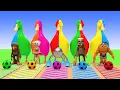 Download Lagu Long Slide Game With Cow Elephant Gorilla Hippopotamus Tiger 3d Animal Game Funny 3d Animals