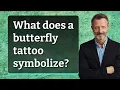 What does a butterfly tattoo symbolize