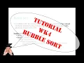 SQ4007 Tutorial wk4 Bubble sort