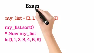 Sort and Sorted in Python Class 12 CBSE Computer Science with Python Built-in function for list