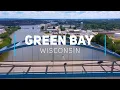 Green Bay Wisconsin 4K drone footage
