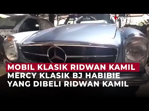 Penampakan Mercedes Benz Ridwan Kamil, Barang Bukti Kasus Dugaan Korupsi BJB