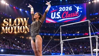 Izzy Stassi | Uneven Bars in Slow Motion | 2026 US Classic | Ultra HD Video