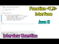 Function Interface Interview Question Java 8 Hindi