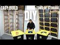 DIY Sliding Tote Storage Easy Build Lots of Storage Organization