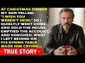 Lagu At Christmas Dinner, My Son Shouted “I Wish You Weren’t Here” — So I Sold the House and Walked Away