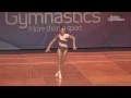SILVER - Ella Augier - Senior - 2015 Aerobic British Gymnastics Championships